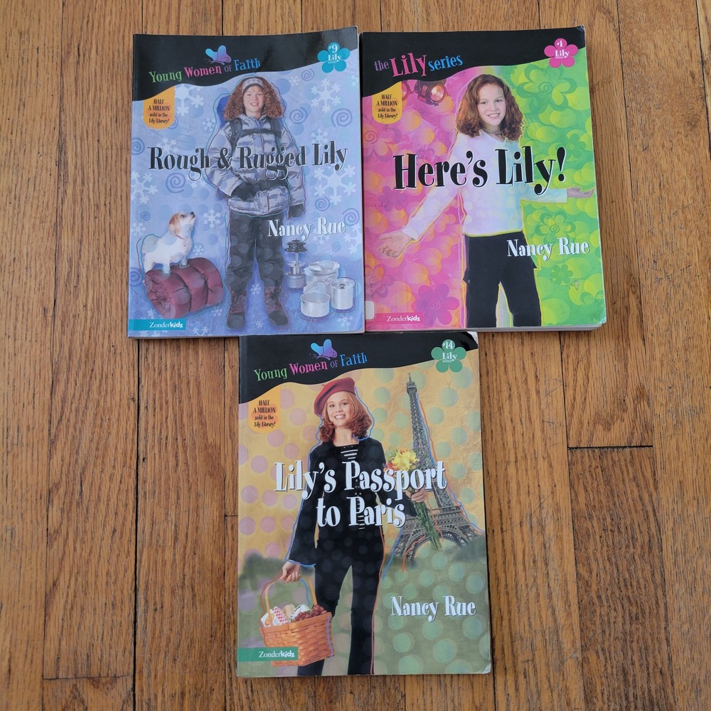 Lily Series Books Heres Rough Rugged Lily Paris Nancy Rue Christian Fiction Gift